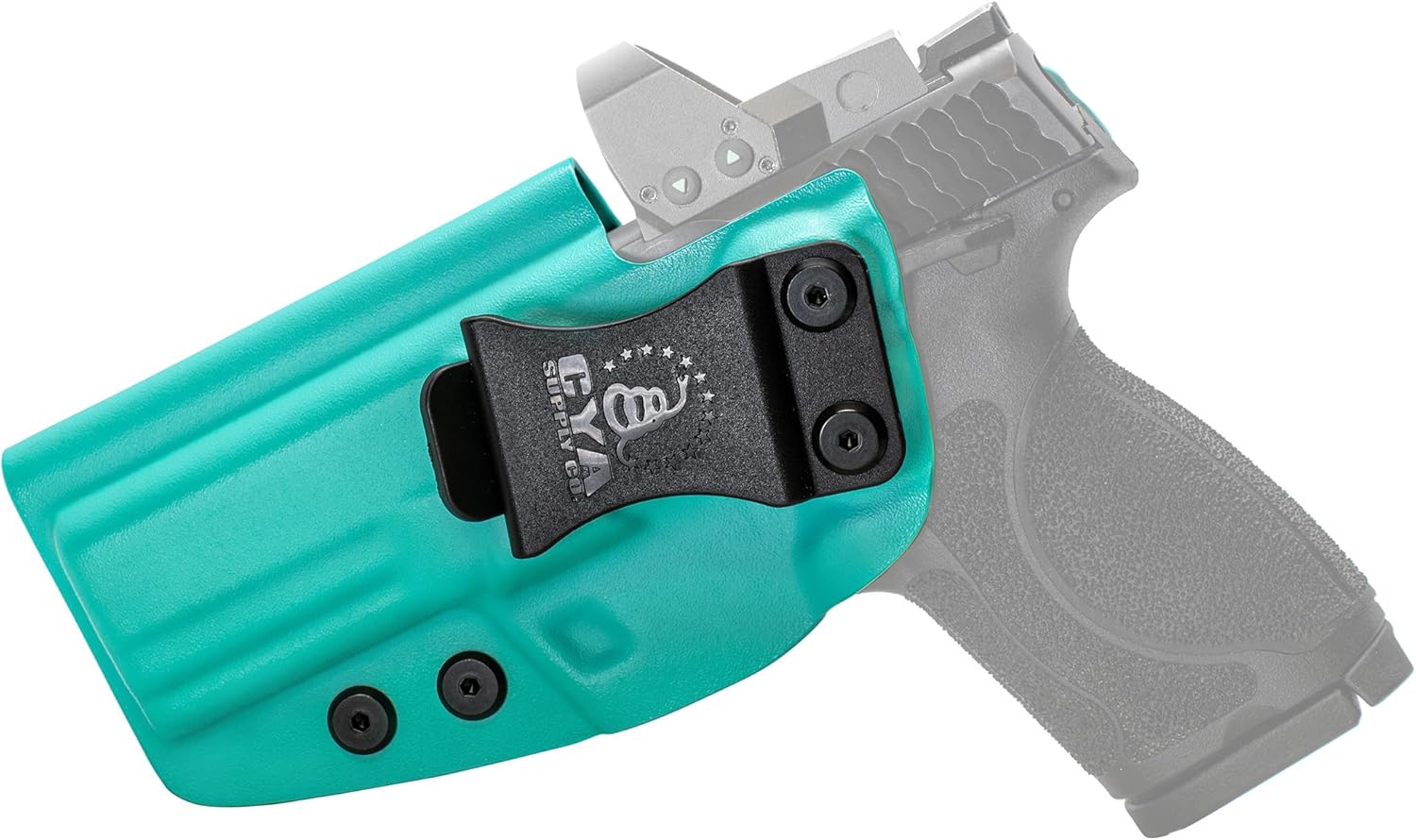 CYA Supply Co.- Teal Blue Optics Ready IWB Holsters - Multiple Fits - Veteran Owned - Made in USA