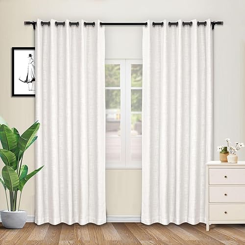 Miniatura 1 de coloeaf - Cortinas opacas extra anchas para sala de estar, aislamiento térmico, reducción de ruido, cortinas divisoras de ambientes para patio,