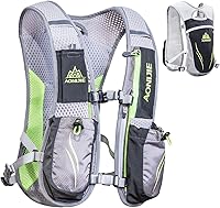 Vista 18 de TRIWONDER - Mochila de hidratación tipo chaleco de 1.45 galones, para correr, maratón, ciclismo y senderismo al aire libre
