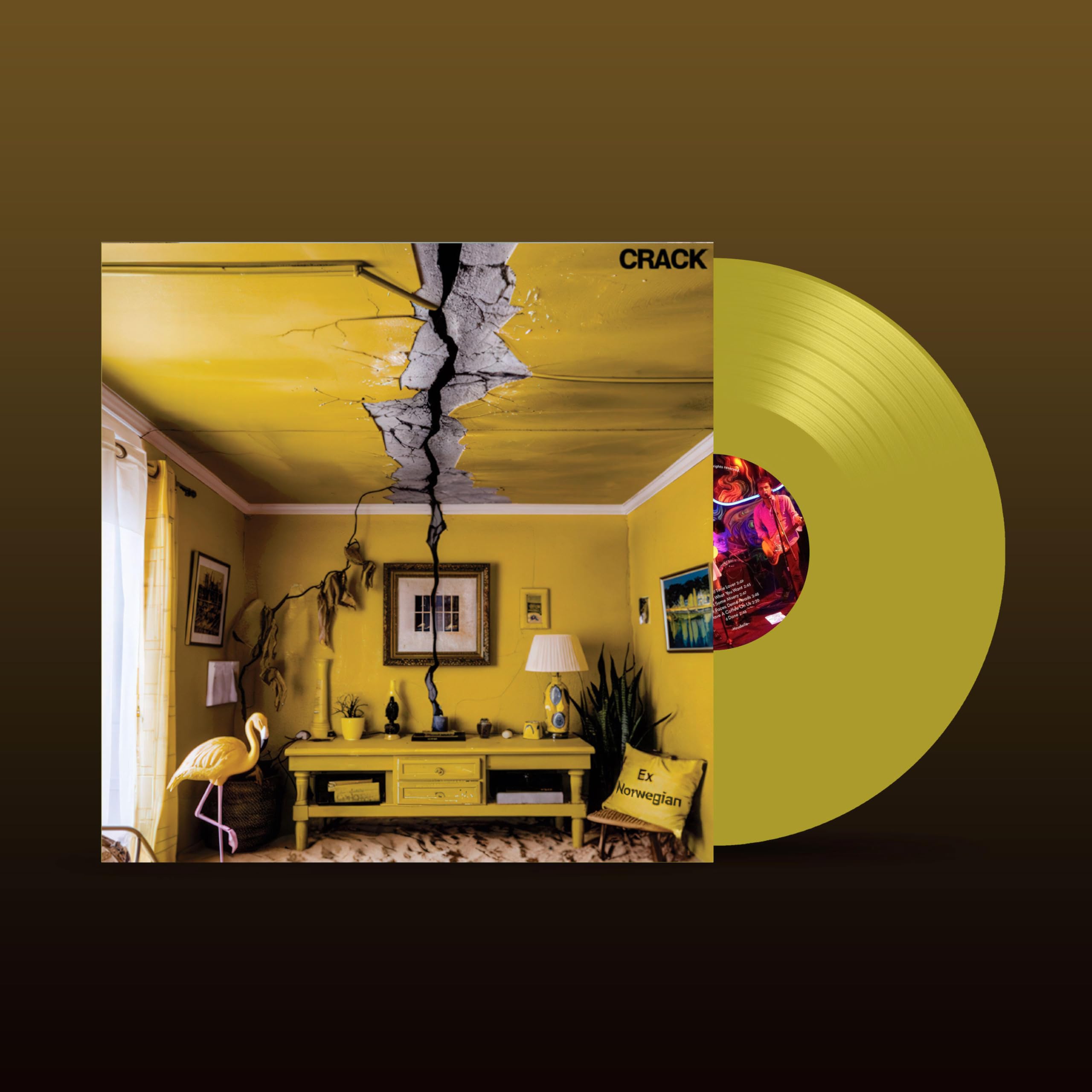 Crack - Yellow [Vinyl LP] [VINYL]
