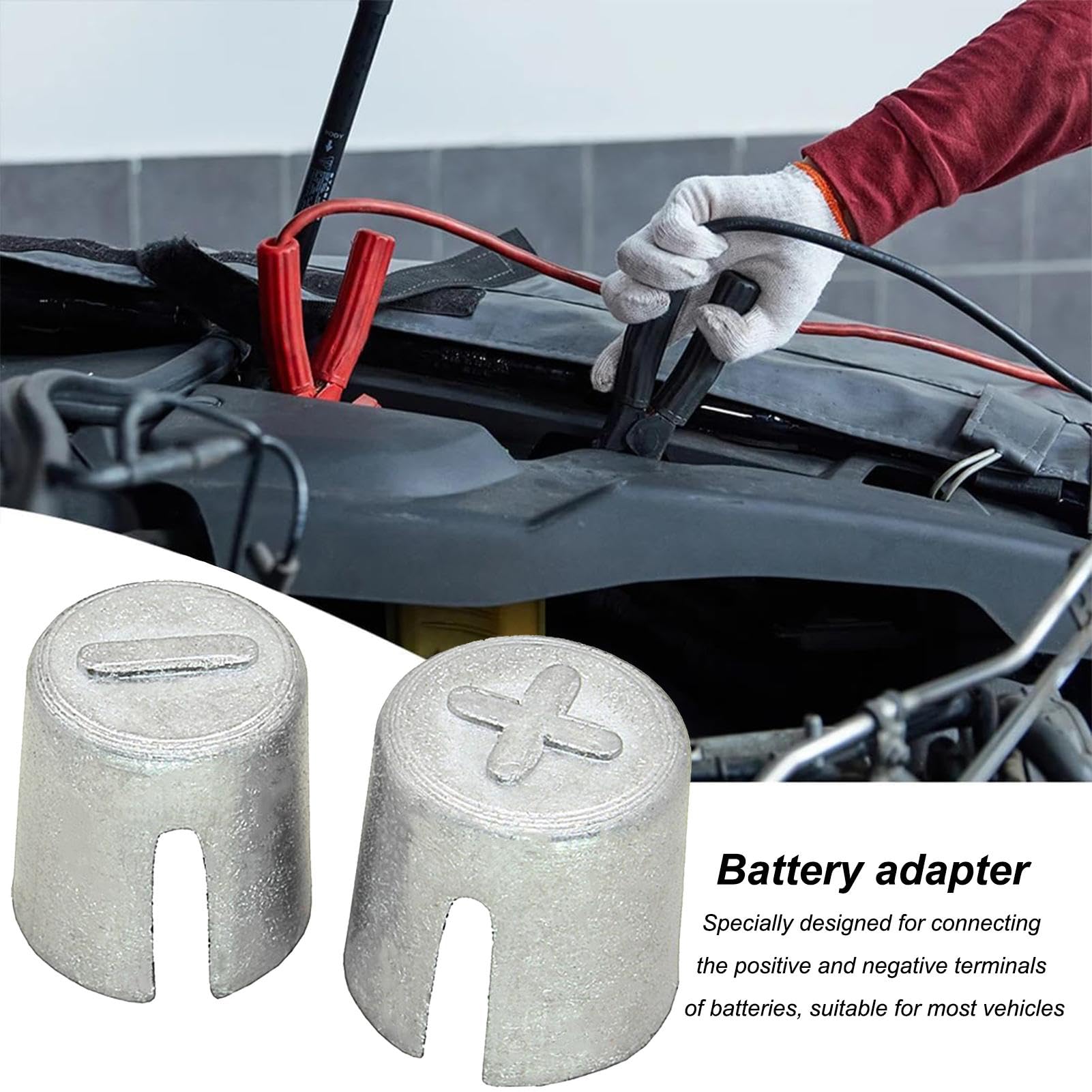 Tinoaly 4pz Spessori Per Terminali Di Batteria Per Auto Con Rondelle