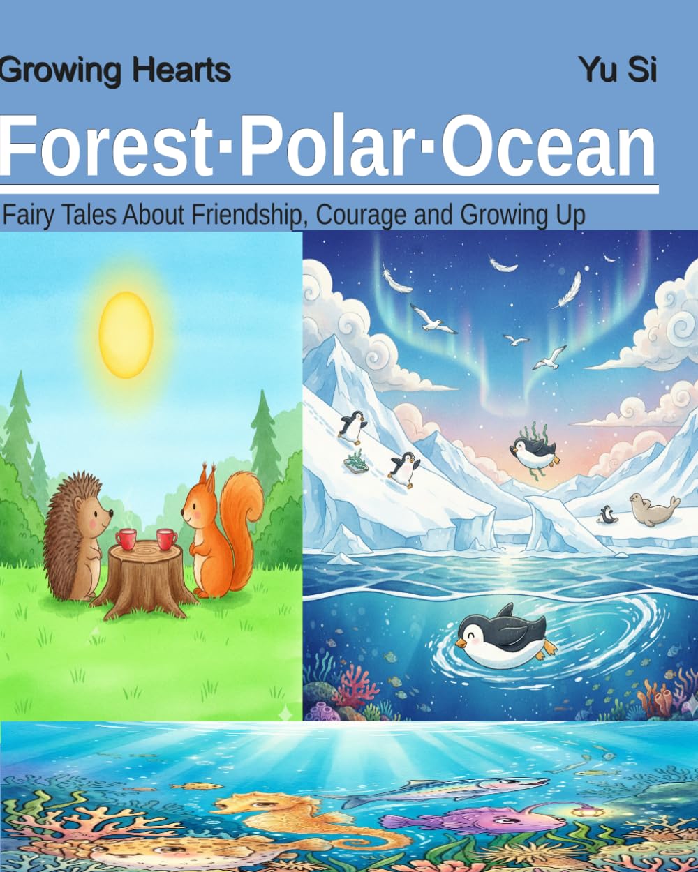 Forest · Polar · Ocean: Fairy Tales About Friendship, Courage and Growing Up (Growing Hearts)