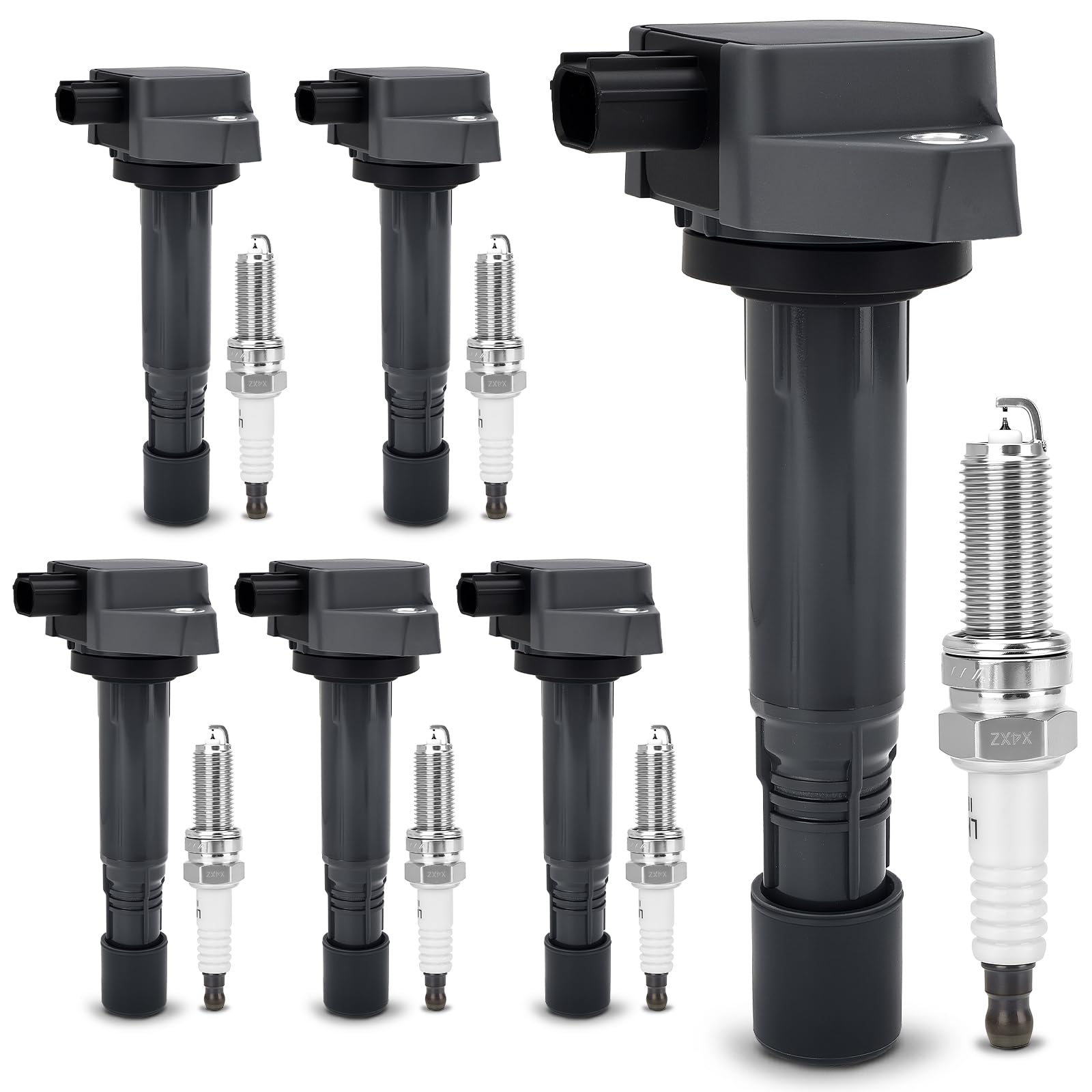 Amazon.com: UF624 Ignition Coil & 97390 Double Iridium Spark