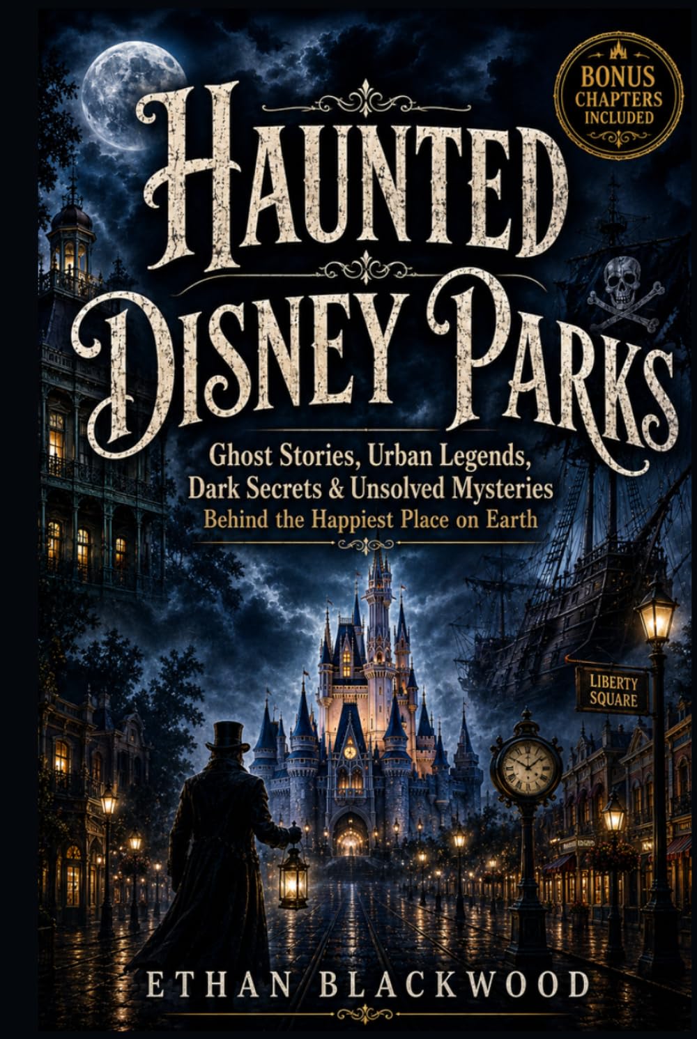 HAUNTED DISNEY PARKS : True Ghost Stories, Urban Legends, Tragic Accidents, Dark Secrets, and Unsolved Mysteries Behind the Happiest Place on Earth
