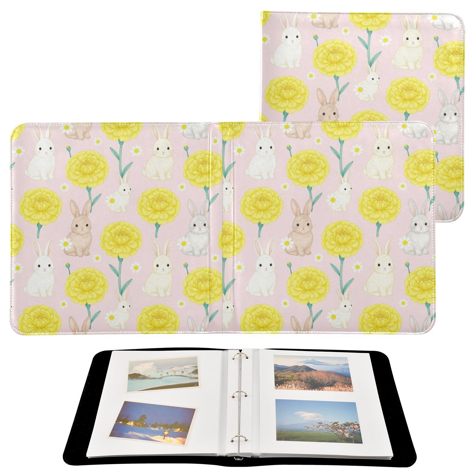 Album de scrapbooking en cuir facile à nettoyer au quotidien