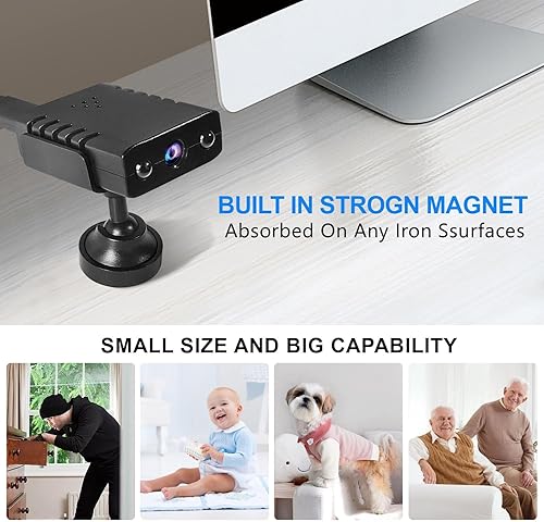 Miniatura 6 de Smallest Wireless Wifi Camera,HD1080P Mini Security Camera with Video Recording Live Feed,Baby Monitor,Pet Camera With Night Vision,Motion