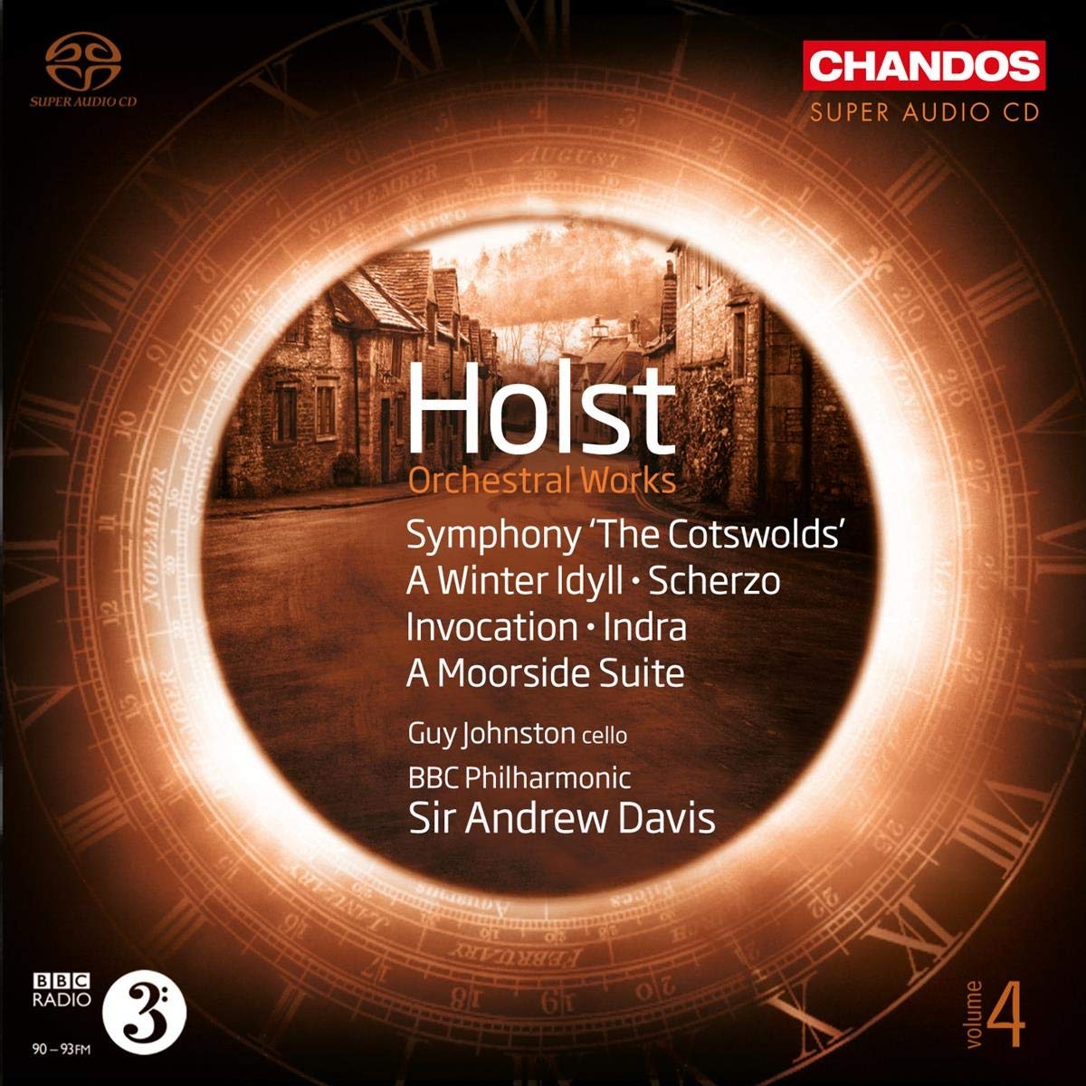 Gustav Holst: A Winter Idyll, Symphony in F, Op. 8, 'The Cotswolds', Indra, Op. 13, Invocation, Op. 19, A Moorside Suite