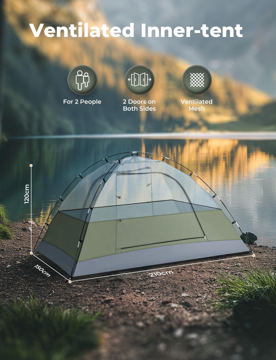 Gysrevi Tent Ventilated Inner Tent