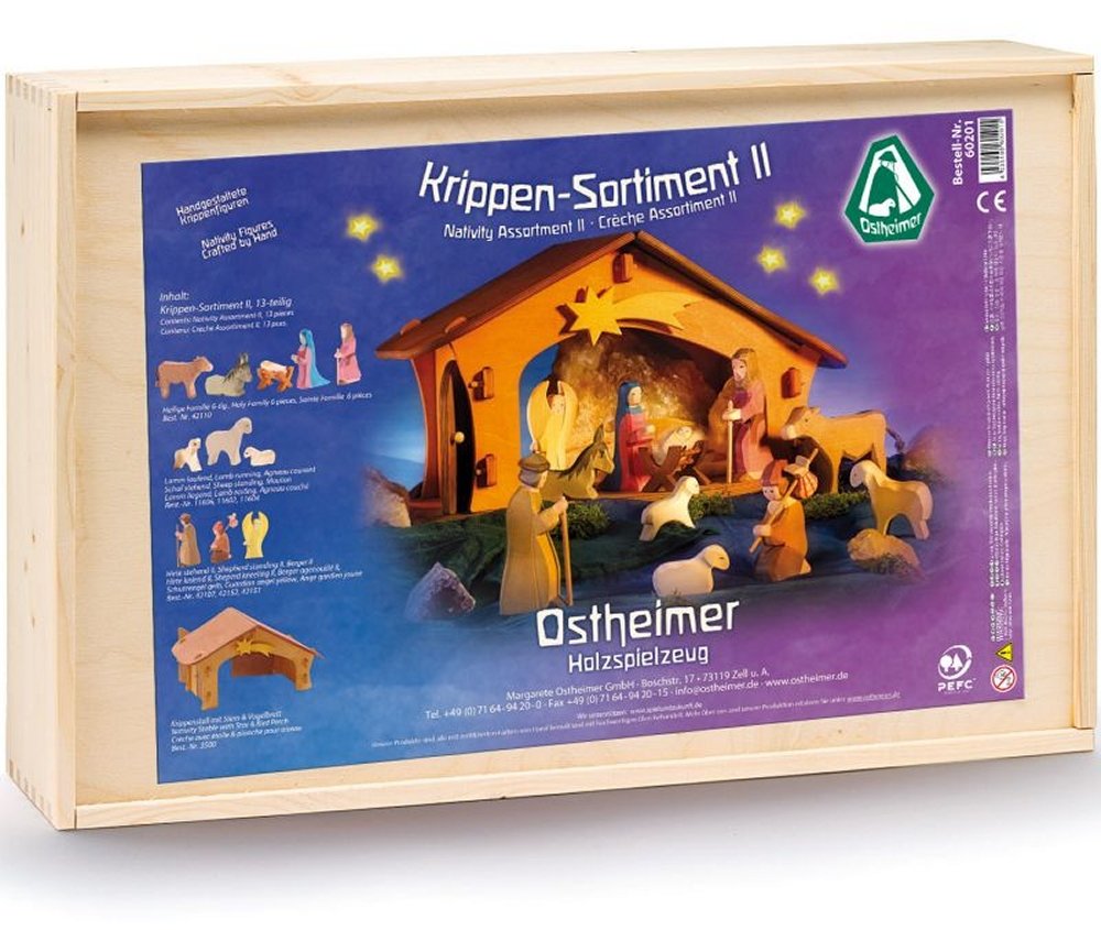Ostheimer 60201 Krippen-Sortiment II 13 teilig