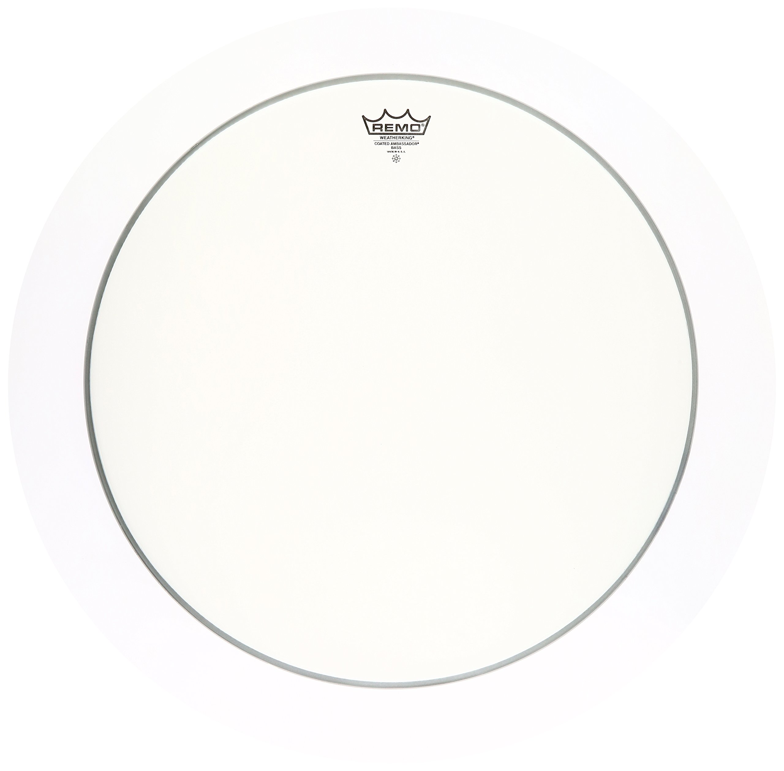Amazon.co.jp: REMO コーテッドアンバサダー ドラムヘッド 124B : 楽器