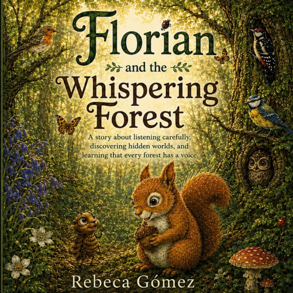Florian and the Whispering Forest.: A story about listening carefully, discovering hidden worlds, and learning that every forest has a voice.