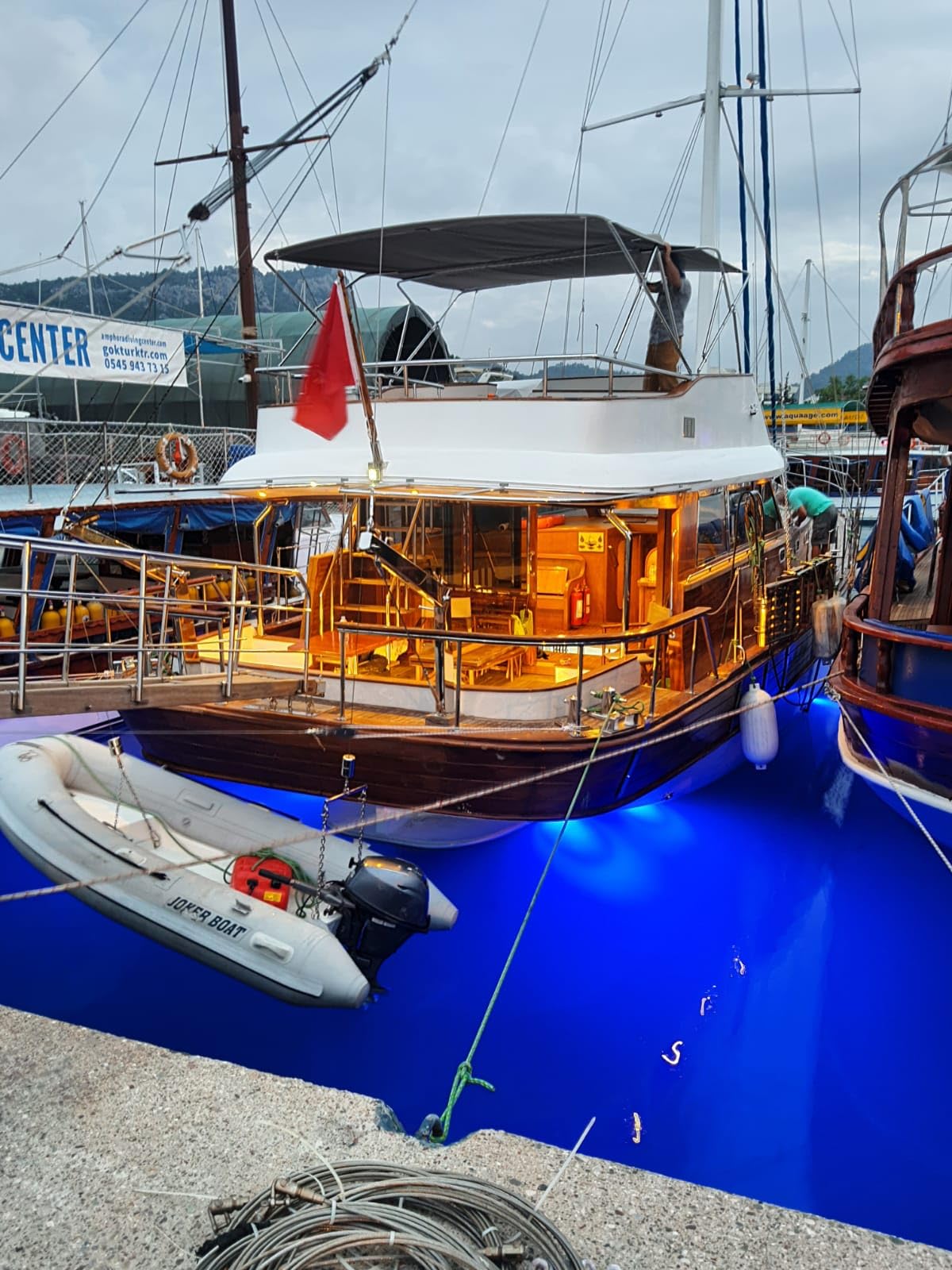 Amazon.com: Blue Color Underwater Boat Led Light IP68 36W 3030 42