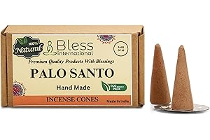 Bless International Palo Santo Natural Incense Cones: Pure Relaxation and Purification