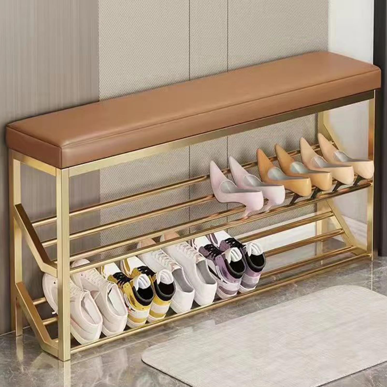 Meuble d'entrée fin gain de place pour ranger les chaussures