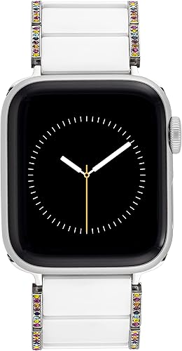 Miniatura 1 de WITHit Anne Klein - Pulsera de cerámica para Apple Watch, segura, ajustable, correa de repuesto para Apple Watch, se adapta a la mayoría de las