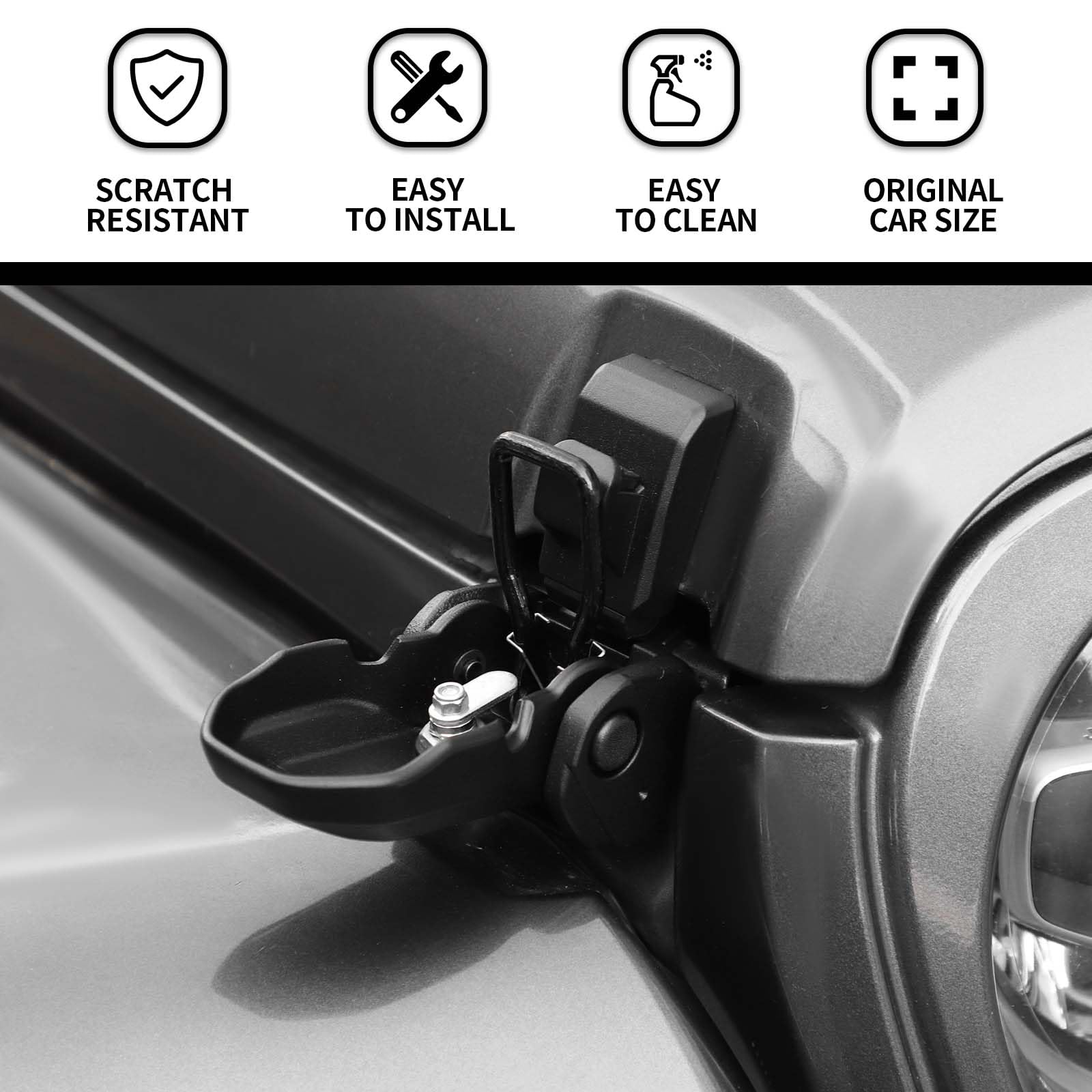 Surprising Jeep Wrangler Hood Latch Replacement Images