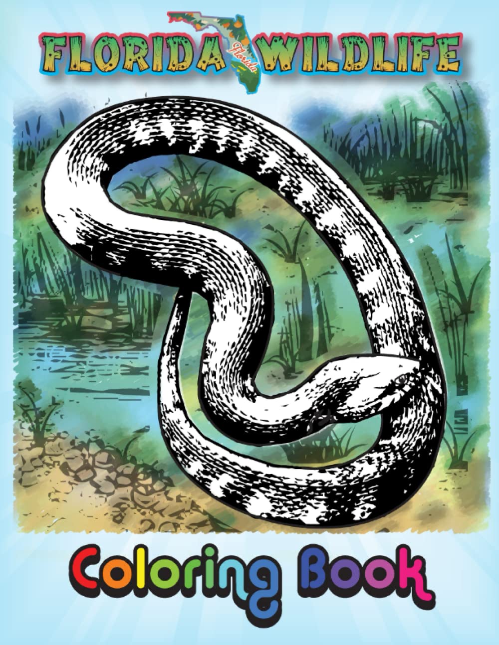 Florida Wildlife Coloring Book (United States Wildlife Coloring Books)