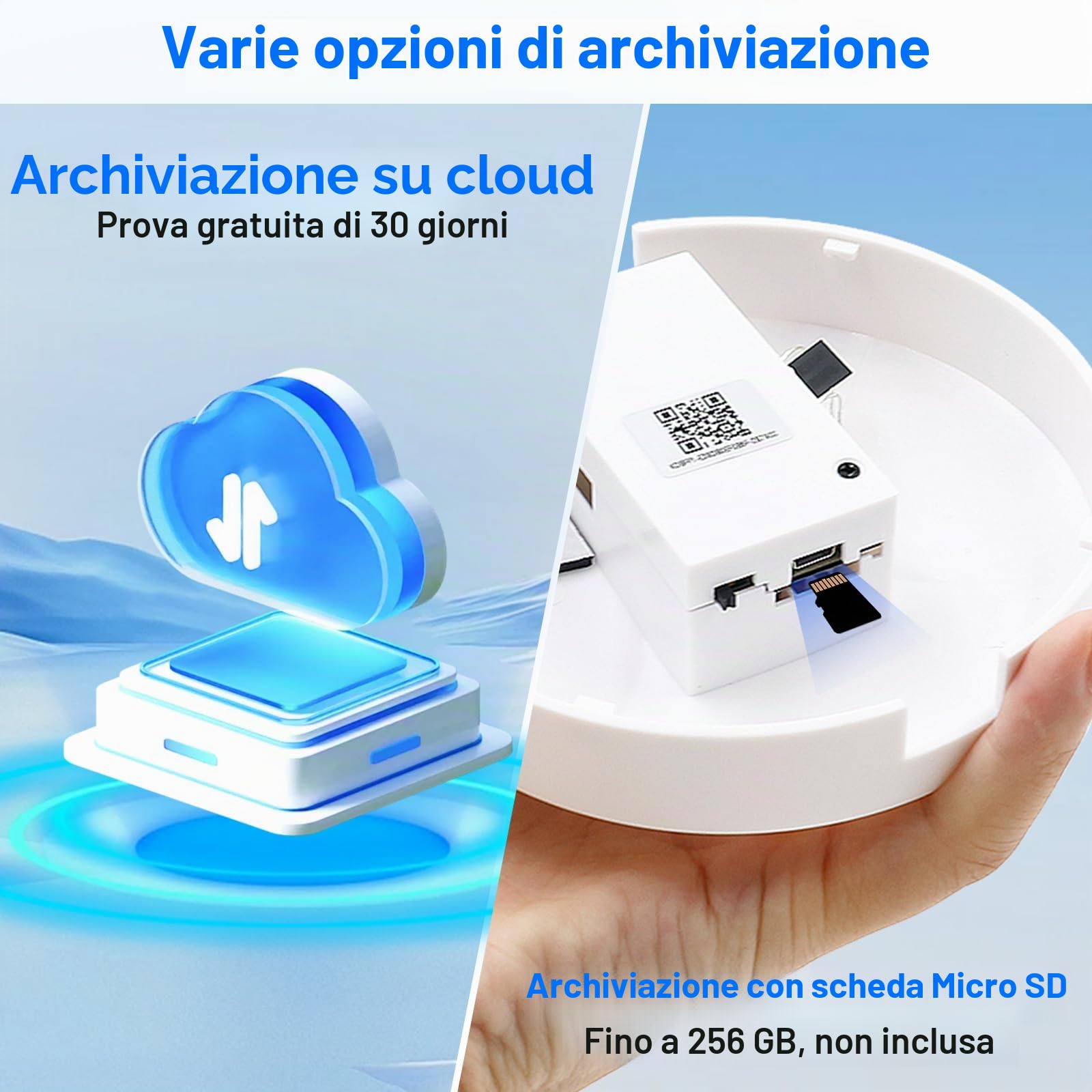 Telecamera Spia WiFi,Mini Telecamera Nascosta con Rilevatore di Fumo HD | 1080 Spy Cam 2,4/5 GHz Microcamera,Visione Notturna, Rilevamento del Movimento per interne
