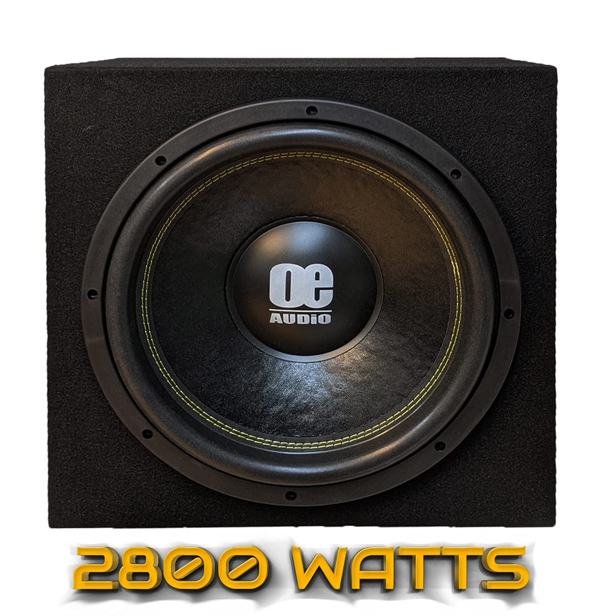 15" Bass car audio sub woofer built in active amplified 2800 watts Loud