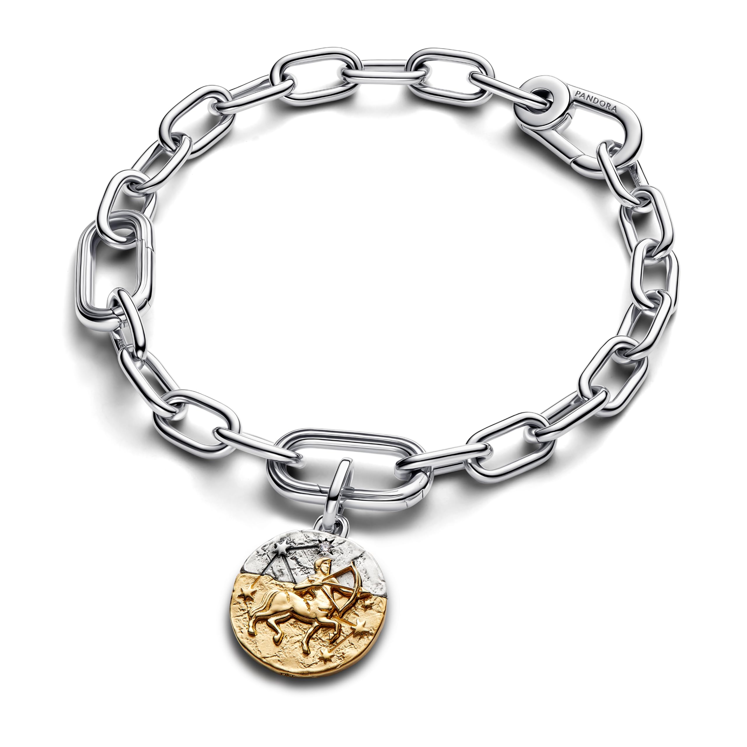 PANDORA Medaillon Charm-Anhänger Zweifarbig Sternzeichen Schütze 764988C01