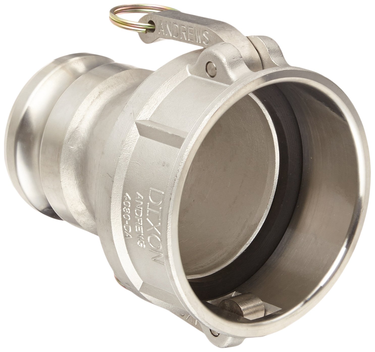 Dixon 4030-DA-SS Stainless Steel 316 Cam and Groove Reducing Hose Fitting, 4