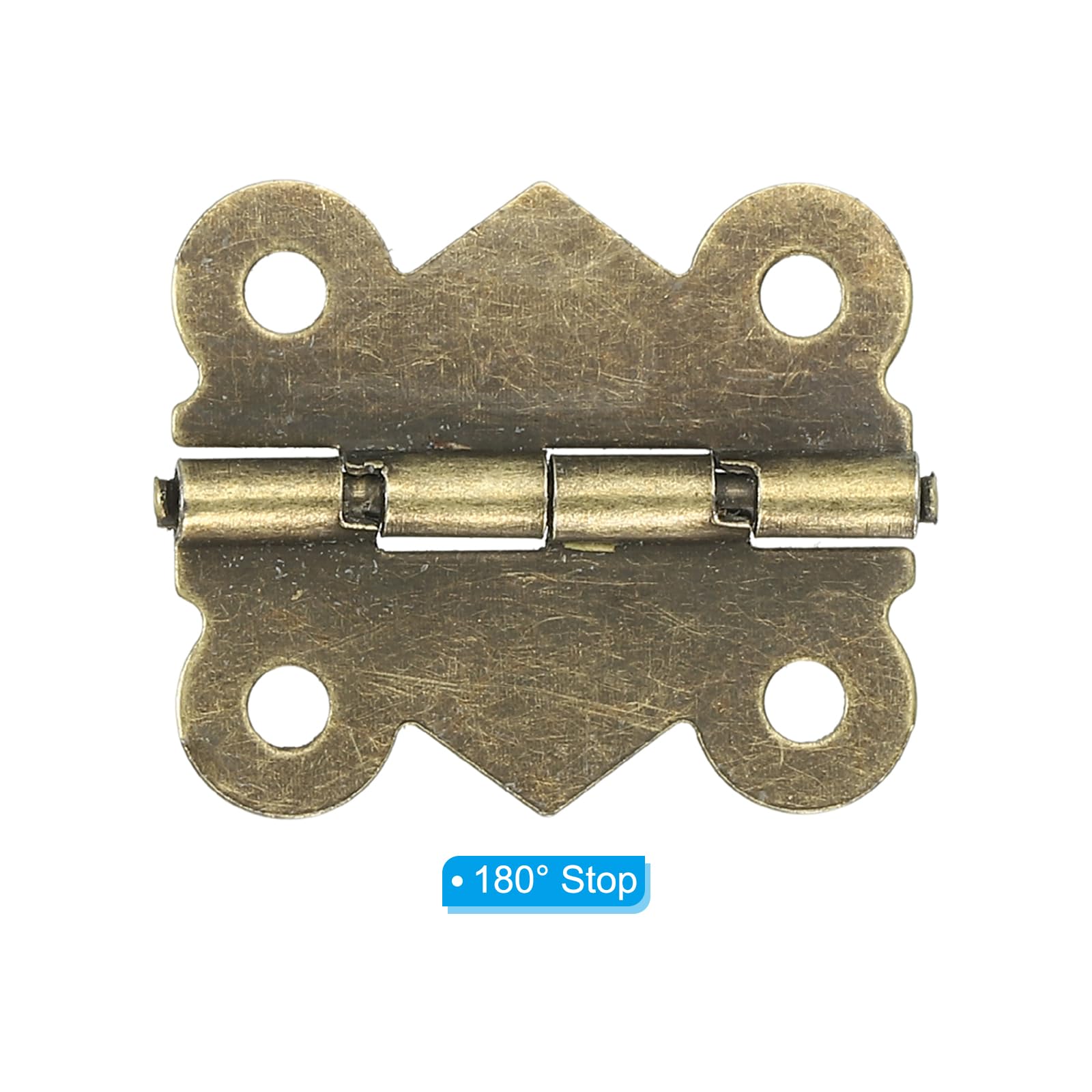 PATIKIL Small Jewelry Box Hinges 1-1/4 Inch - Image 3