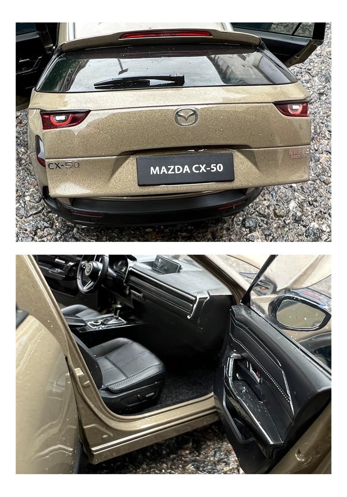 Scale Finished Model Car 1/18 2023 for Mazda Cx-50 Cx50 SUV