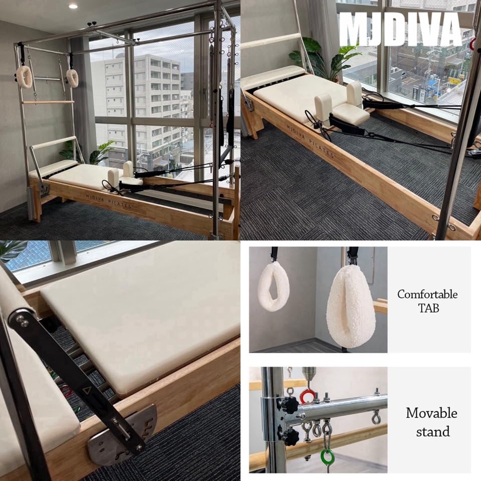 Amazon.co.jp: 《MJDIVA 木製ピラティスキャフォーマー》 ホワイト