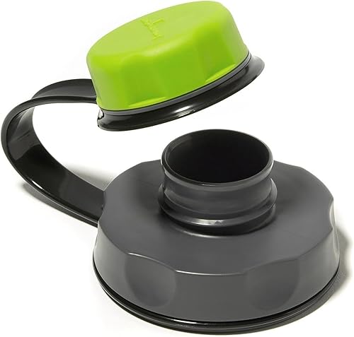 Vista 10 de humangear capCAP+ Convierte aberturas de boca ancha Seguro fácil de abrir Material seguro para alimentos Tapa de accesorio para botella