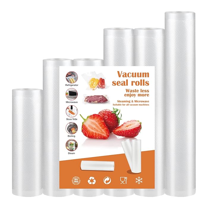 Buy Vacuum Sealer Bags FoodSaver Rolls 6 Inch 8 Inch 10Inch 11