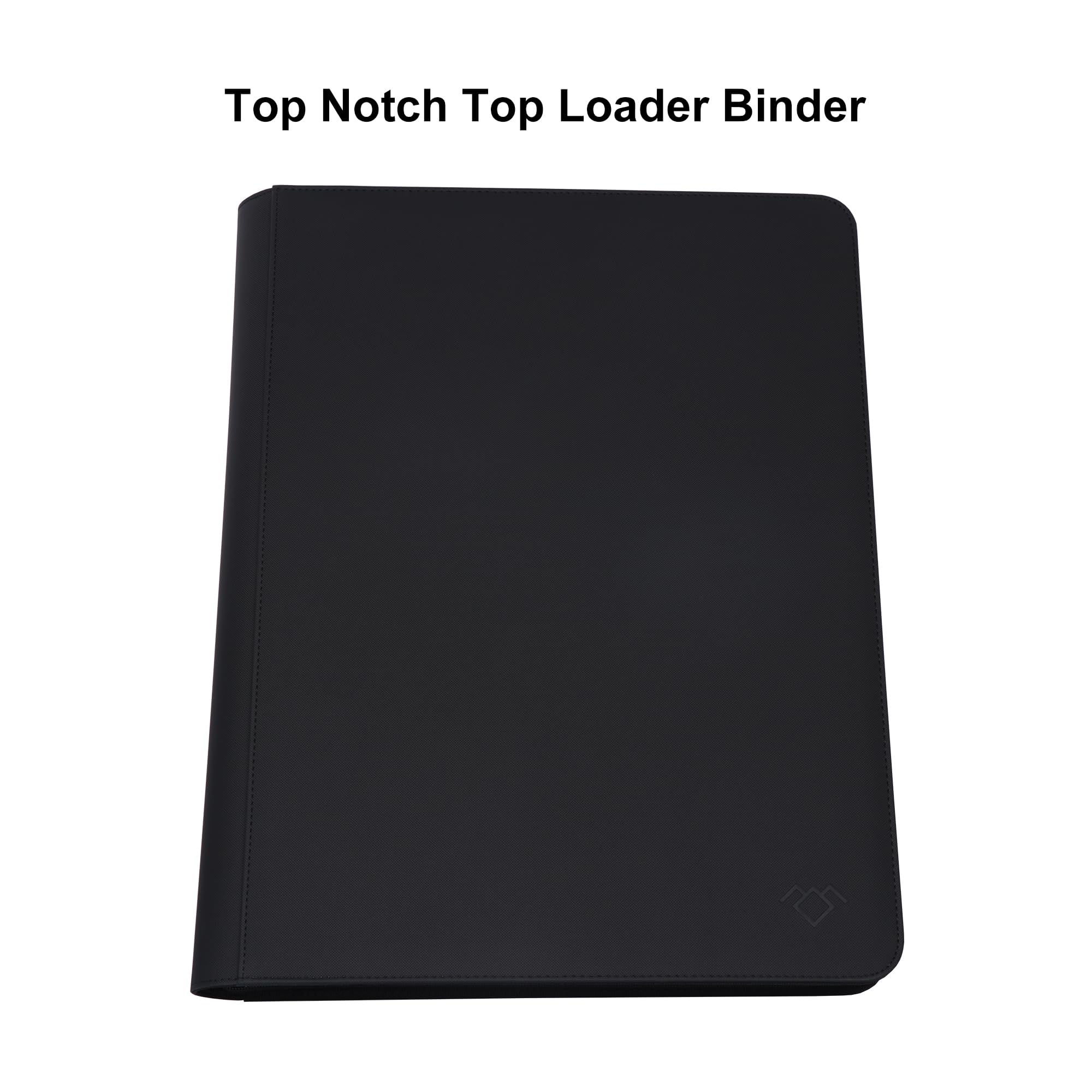 Amazon.com: GrinOwl 16 Pocket Top loader Binder, Holds 640 Top Loaders,  Large Top loader Card Binder with Sleeves for Cards in 3