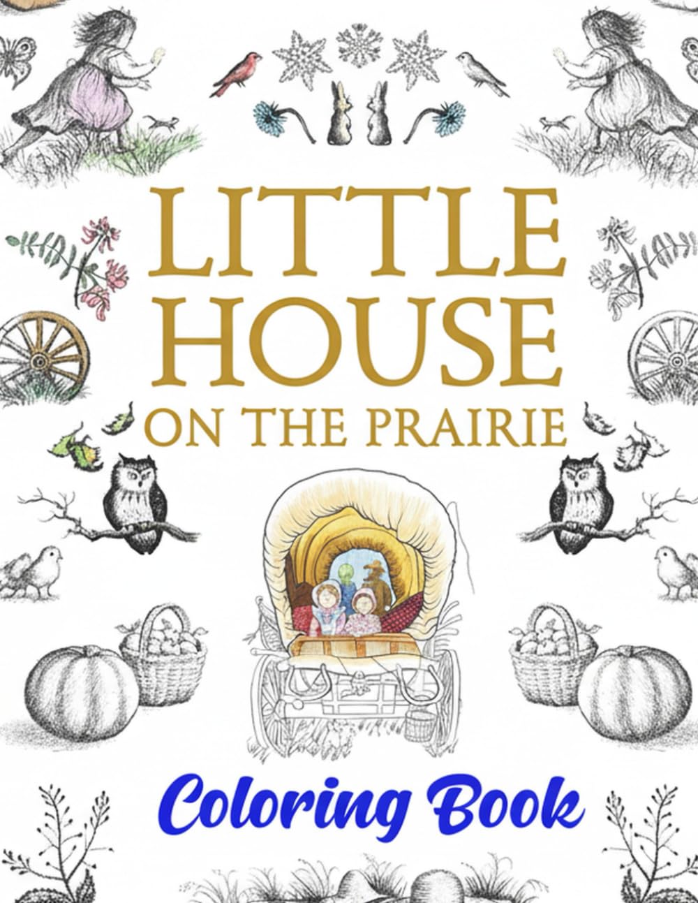 Coloring Book: Simple Designs & Bold Lines Perfect for Little Hands Ages 3-5