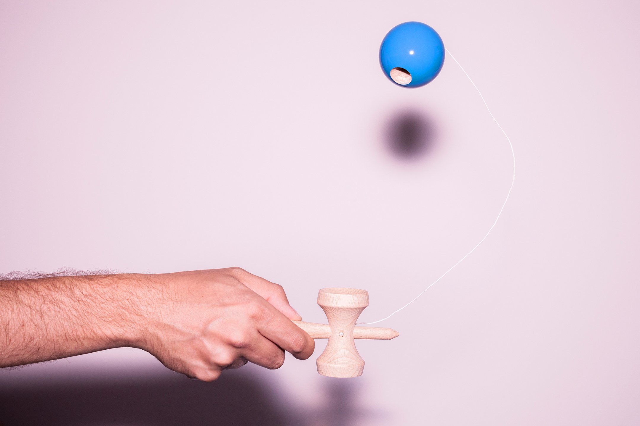 Kendama PRECORN - Jeu D'adresse Japonais En Bois De Hêtre Jeu Traditionnel Japonais