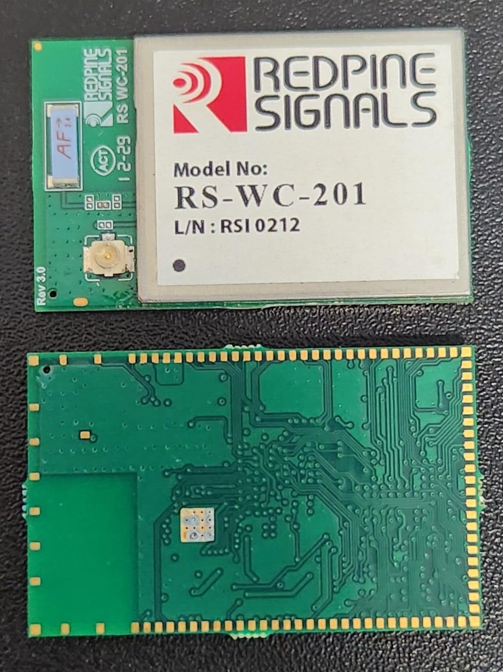 (1 PC) RS-WC-201 REDPINE SIGNALS WiFi Modules - 802.11