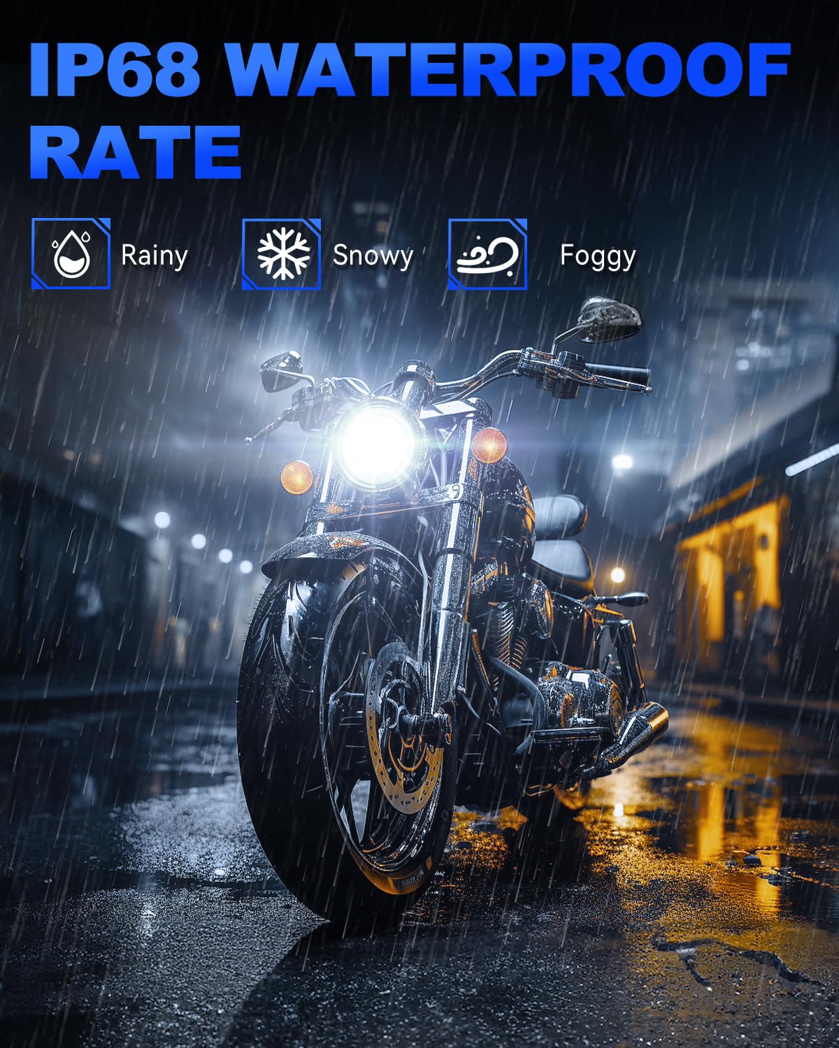 SUPAREE Bombilla BA20D Moto Bombilla LED BA20D 6500K S2 LED para Faro de Moto Hi/Lo 400% 8000LM 12V 1:1 Mini Size Plug y Play 1 Pc