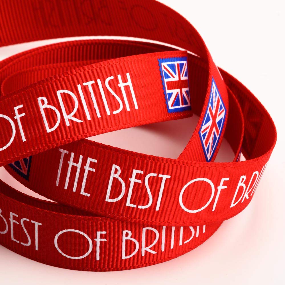 The Best of British Ribbon 16mm x 10M Grosgrain