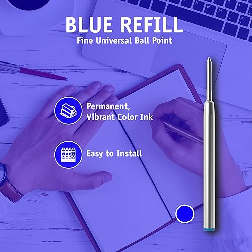 Miniatura 8 de Recambios de tinta para lápiz capacitivo  Recambios de bolígrafo de tinta de repuesto para lápiz óptico DEWALT 3 en 1  Paquete de 2 cartuchos de