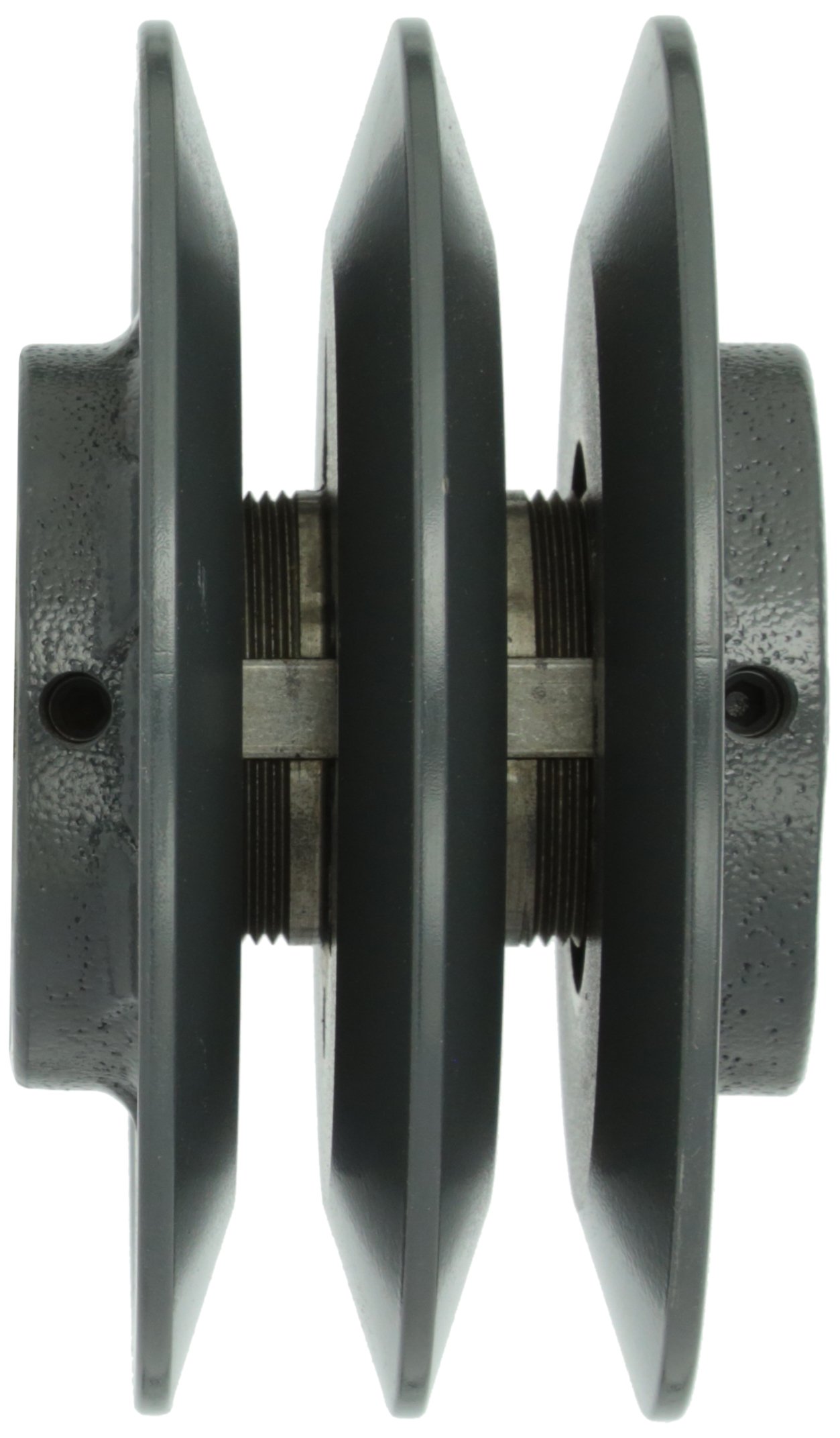 Browning 2VP56X 1 1/8 Variable Pitch Sheave, 2 Groove, Finished Bore, Cast Iron Sheave, for 3L, 4L or A, 5L or B Section Belt