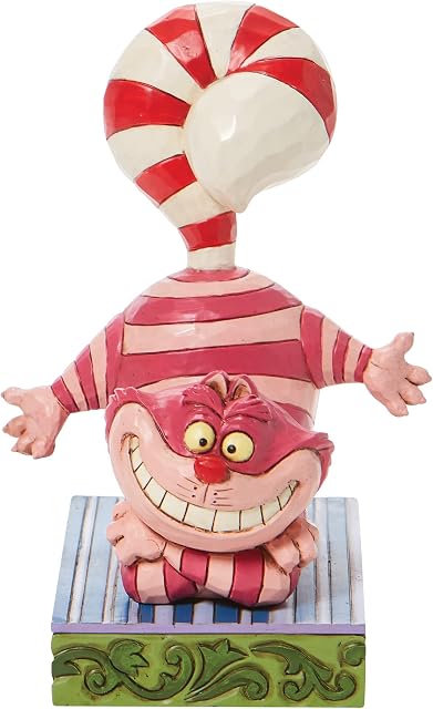 Disney Traditions Christmas Cheshire Cat Figurine 11.5cm Multicoloured 6008984