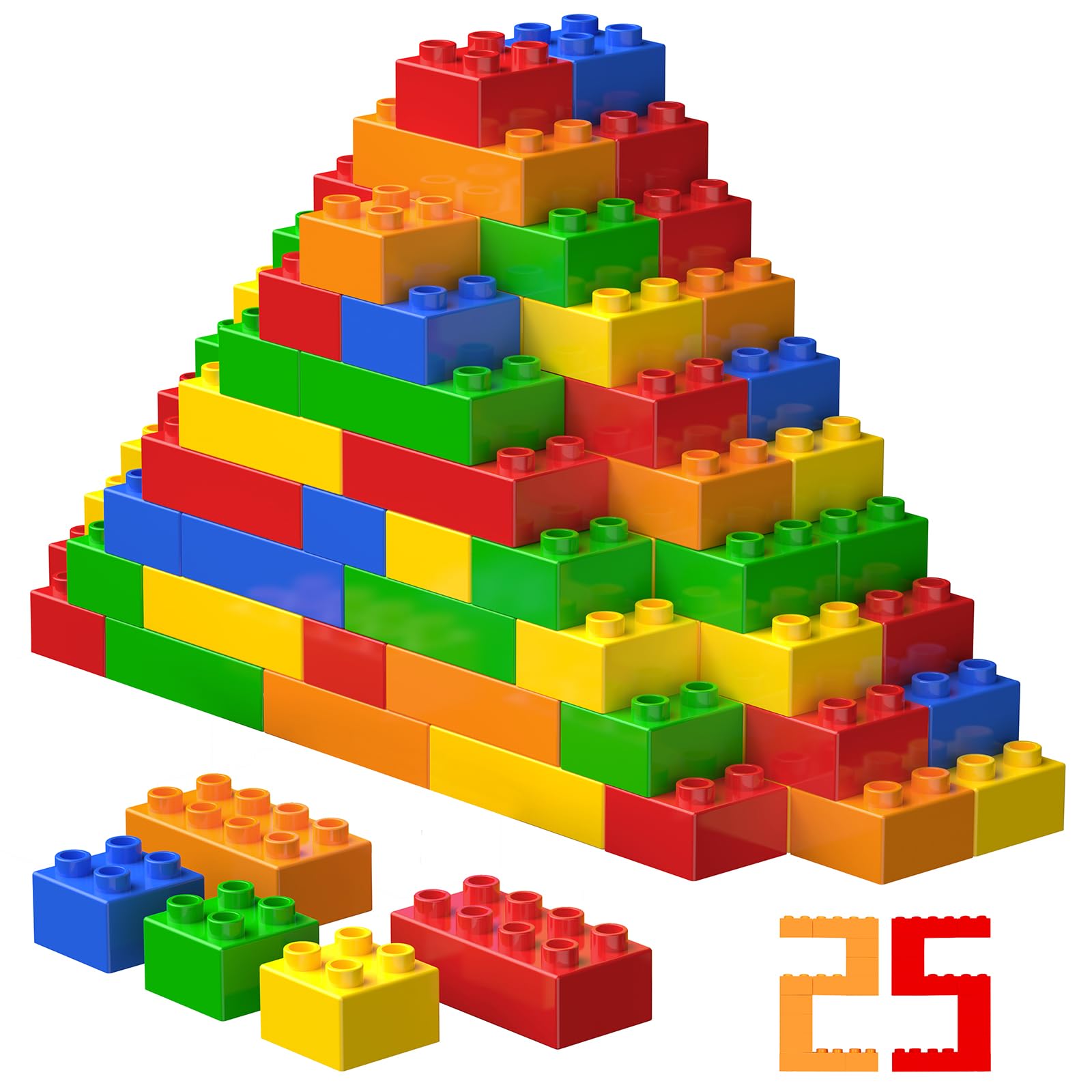WYSWYG building block set, 20 blocks — image 1