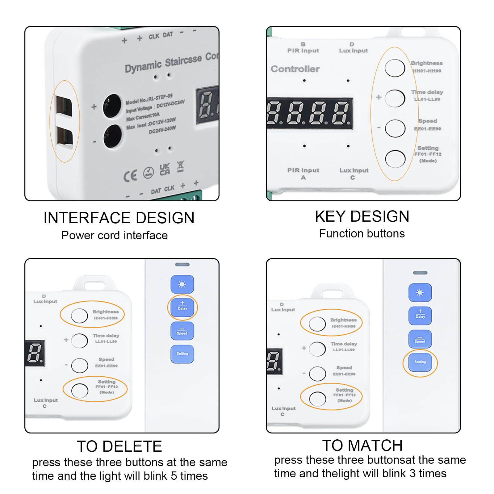 LED TRAPVERLICHTING CONTROLLER ADVANCED - HET LED HUIS