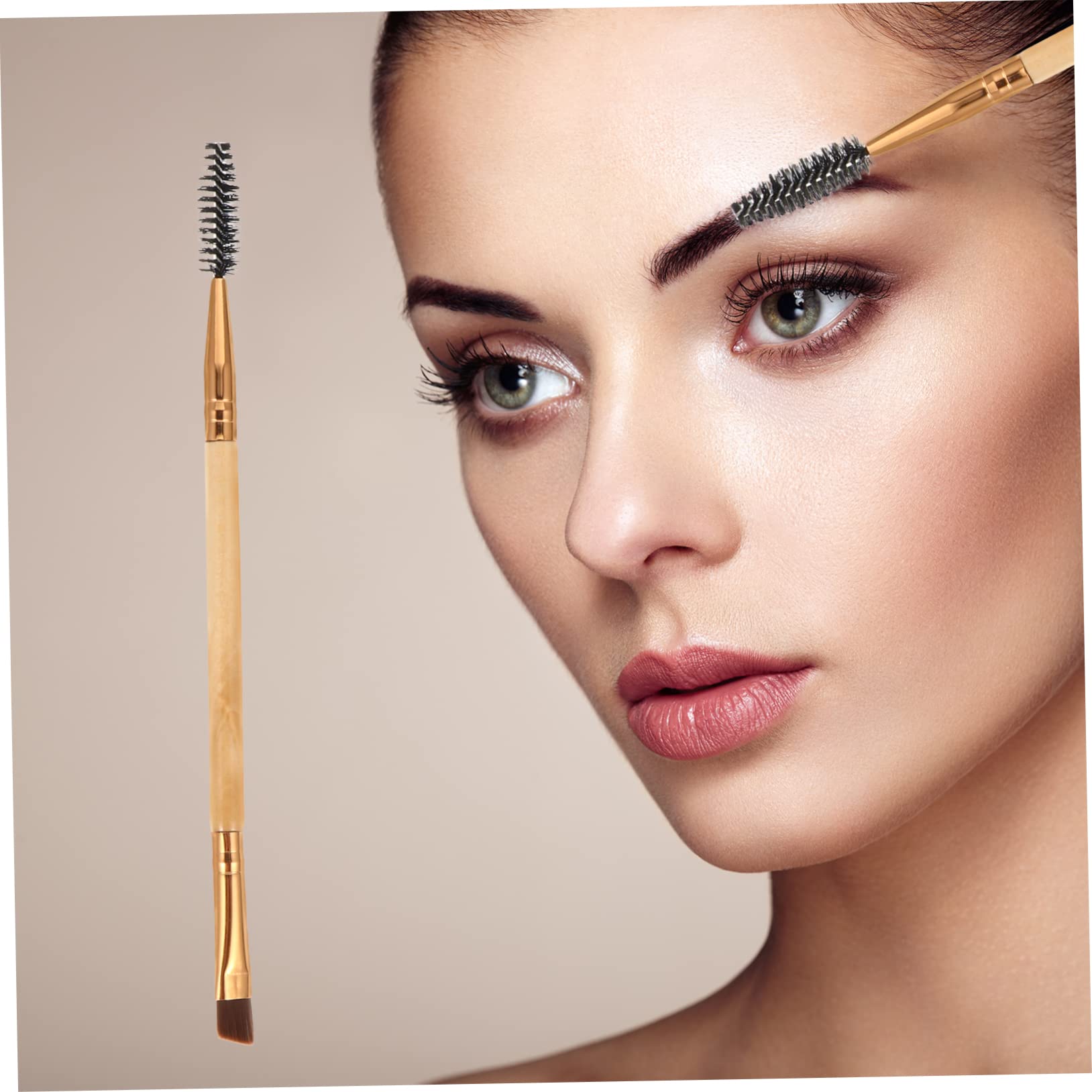 Gogogmee Essential Makeup Tools: 6pcs Eyebrow Lash Brush Double-ended Brow Makeup Set for Women's Daily Use