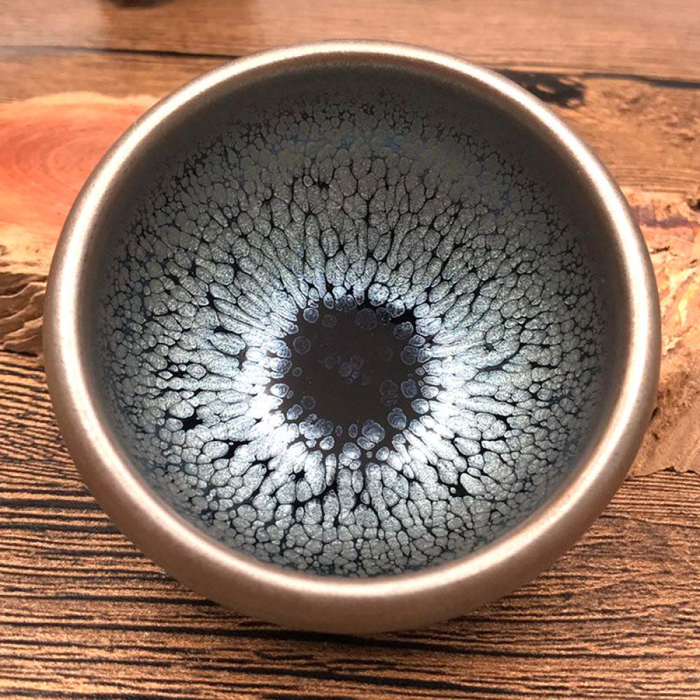 Amazon | 天目建盏 油滴兔毫鹧鸪斑百花陶瓷杯茶具茶碗 | THQD | 抹茶碗