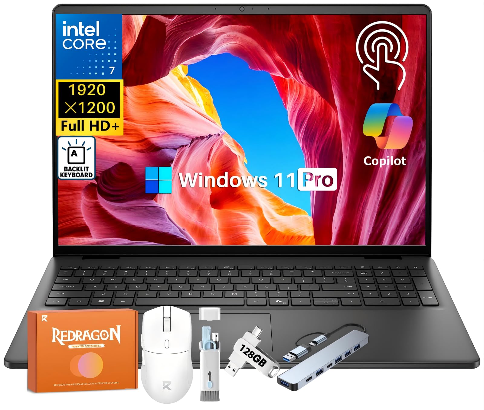 Amazon.com: Dell Inspiron 16 Touchscreen Laptop Computer, 16