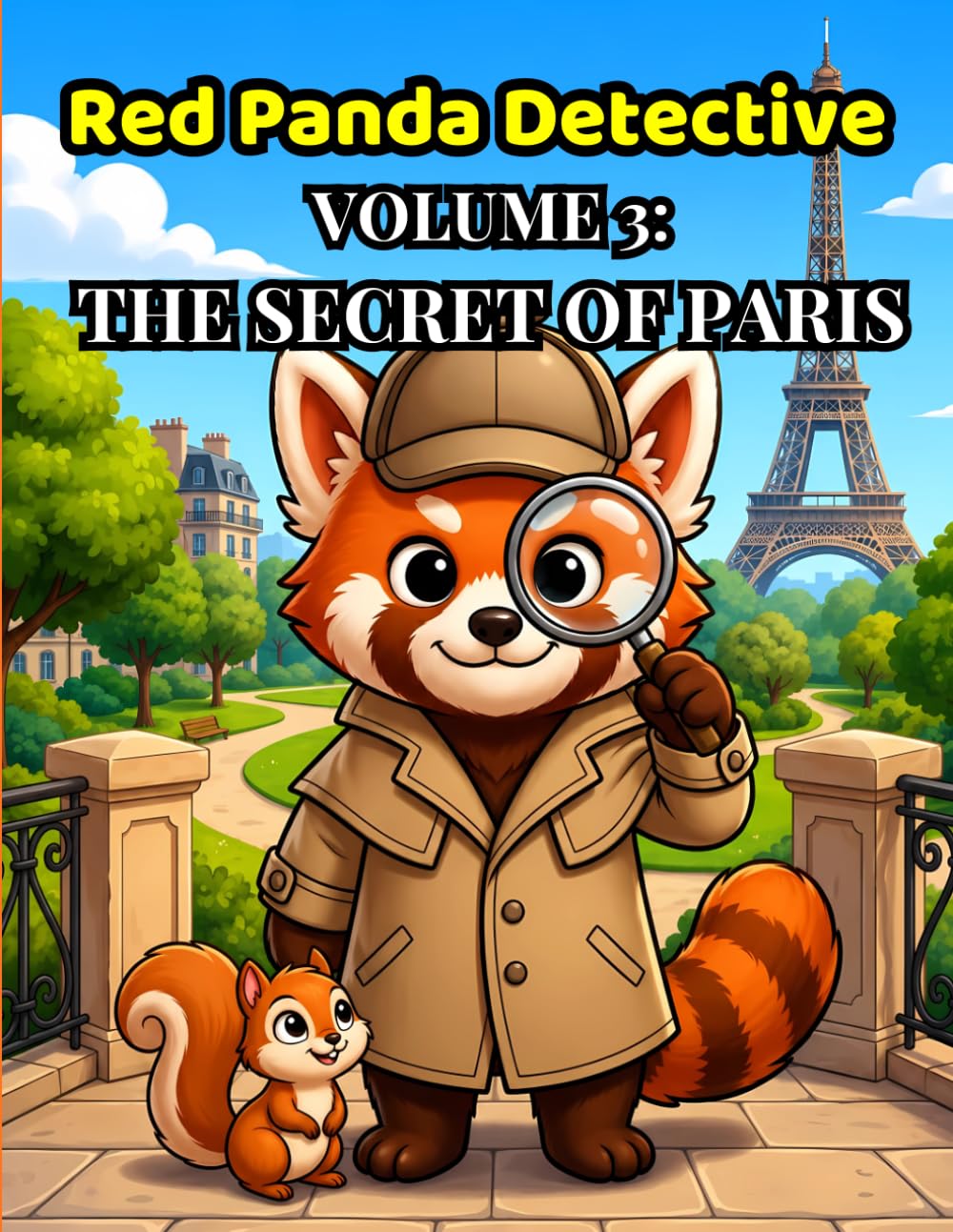 Red Panda Detective: Volume 3: The Secret of Paris (Red Panda Detective Adventures)