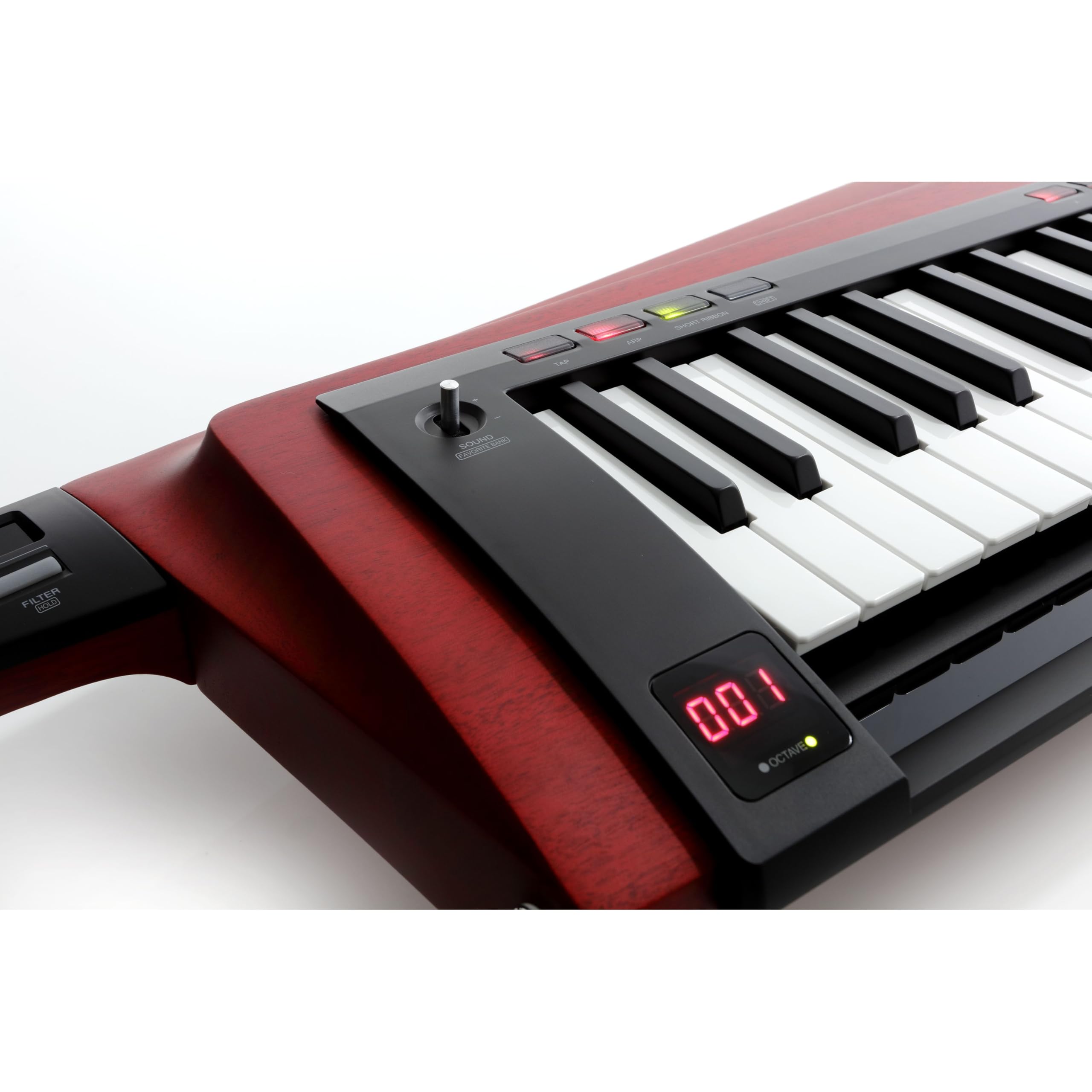 Amazon.com: Korg RK-100S 2 37-key Keytar - Translucent Red