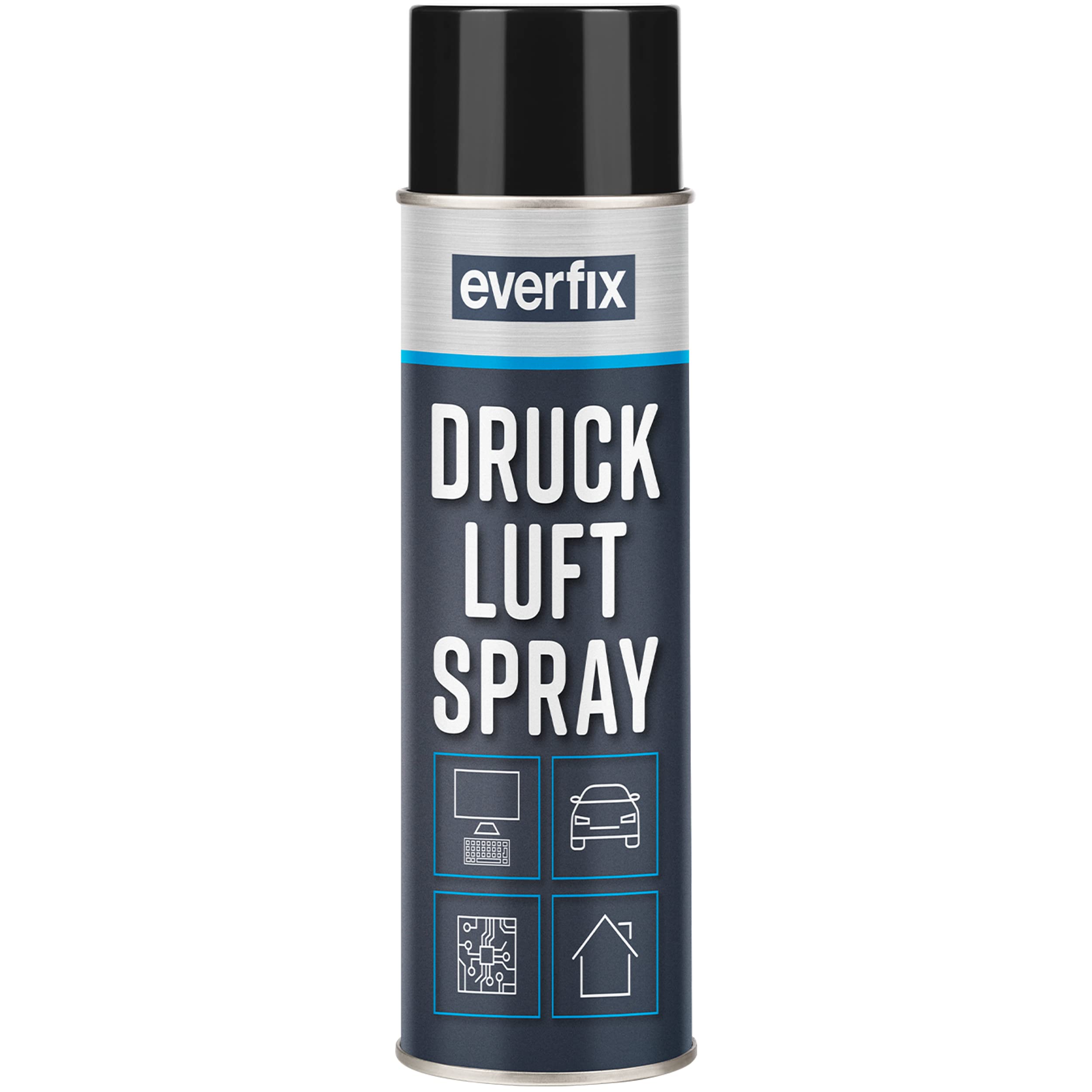 Spray sprężone powietrze (12 x 500 ml) sprężone powietrze w sprayu do czyszczenia komputera, klawiatury – spray do czyszczenia laptopa