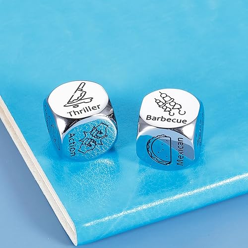 Miniatura 3 de Divertidos regalos para el día de San Valentín para él, su aniversario, cita, noche, dados para novia, novio, 1 año aniversario para marido, esposa,