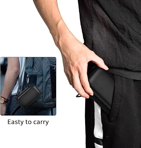 Miniatura 5 de Funda compatible con SanDisk 1TB 2TB 4TB 500GB 8TB para SanDisk Extreme PRO SSD portátil disco duro externo, tarjeta de memoria SD SDXC SDHC