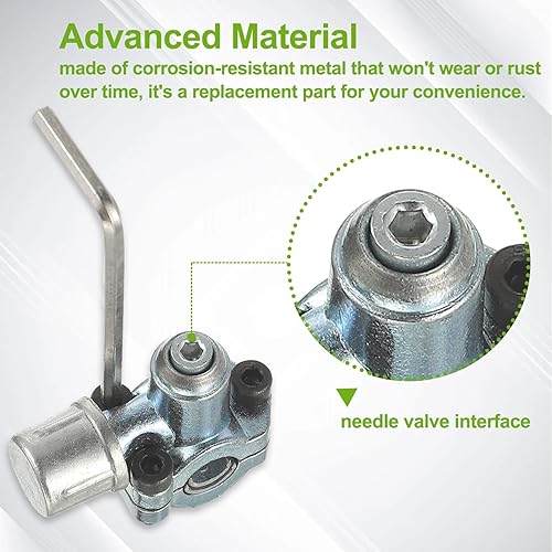 Miniatura 6 de BPV-31 Kit de válvula de perforación de válvula de grifo para refrigerador es adecuado para fundas universales de tarjetas de refrigerador de 14